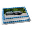 Dodge Hellcat Edible Cake Topper Image ABPID52819 Cheap