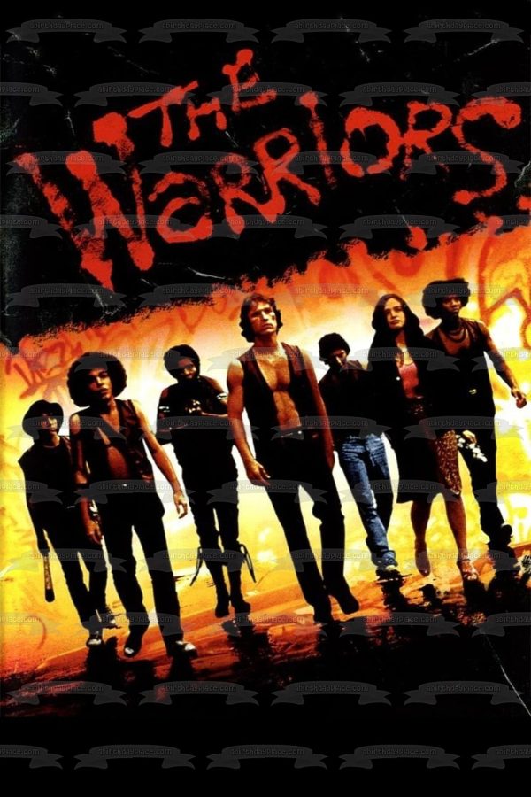 The Warriors Classic Film Poster Edible Cake Topper Image ABPID52856 Discount