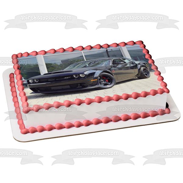 Dodge Demon Quarter Edible Cake Topper Image ABPID52820 Online Sale