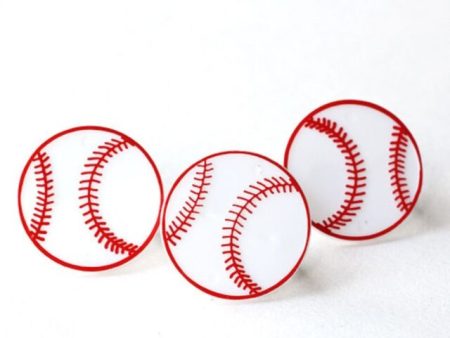 Baseball Cupcake Rings For Cheap