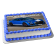 Shelby GT500 Mustangsuper Snake Race Car Edible Cake Topper Image ABPID52814 Online Hot Sale