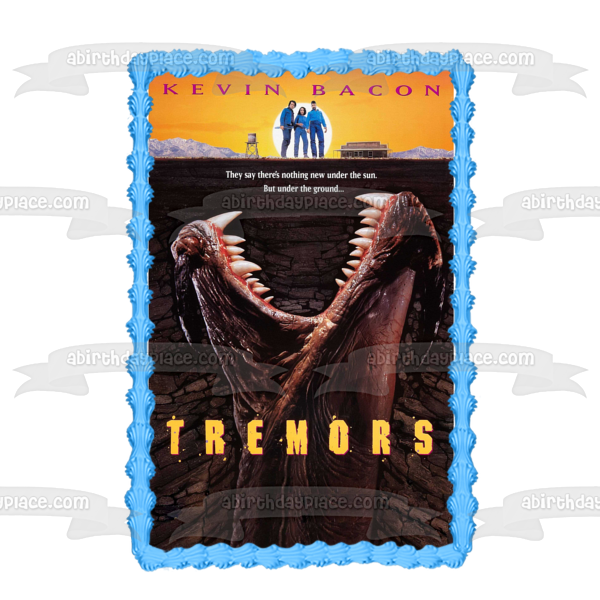 Tremors Movie Poster Edible Cake Topper Image ABPID52959 Cheap