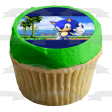 Sonic the Hedgehog Sega Island Video Game Edible Cake Topper Image ABPID52903 Online Sale