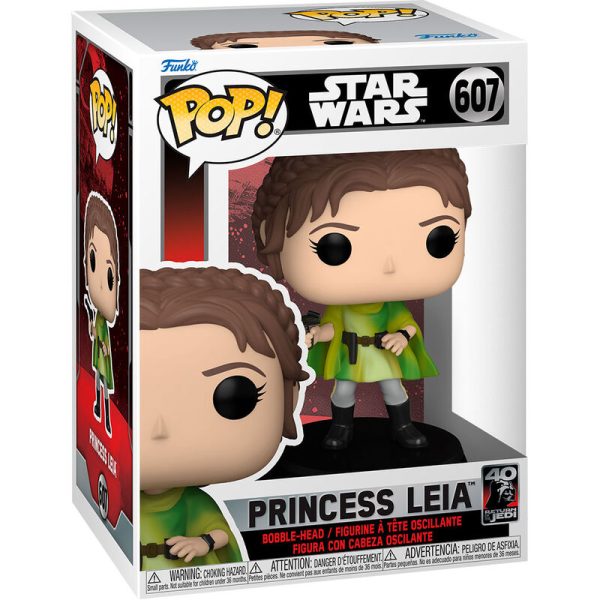 Figura Pop Star Wars 40Th Princess Leia Hot on Sale