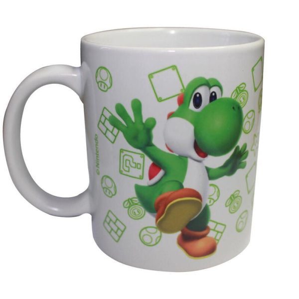 Hucha + Taza Yoshi Super Mario Bros Nintendo Cheap