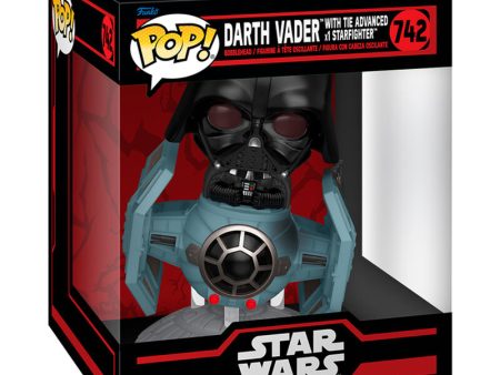 Figura Pop Rides Deluxe Star Wars Darth Vader With Tie Advanced Starfighter Online Sale