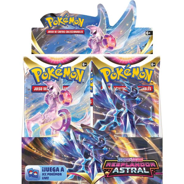 Expositor 36 Sobres Cartas Espada Y Escudo 10 Resplandor Astral Pokemon Español Online Hot Sale