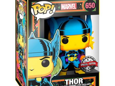 Figura Pop Marvel Thor Black Light Exclusive Sale