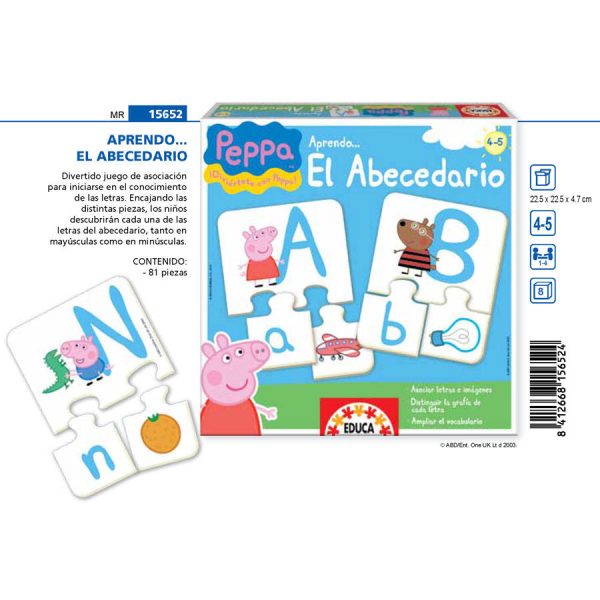 Juego Aprendo El Abecedario Peppa Pig Online Sale