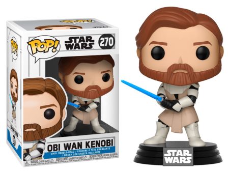 Figura Pop Star Wars Clone Wars Obi Wan Kenobi For Discount