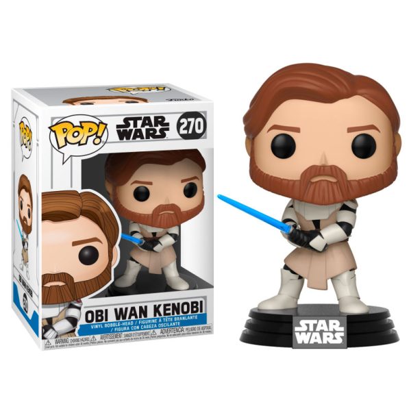 Figura Pop Star Wars Clone Wars Obi Wan Kenobi For Discount