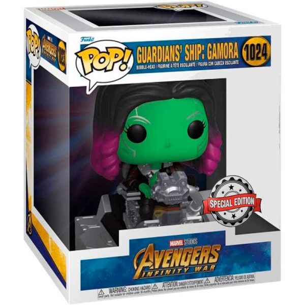 Figura Pop Marvel Avengers Infinity War Guardians Ship Gamora Exclusive For Sale