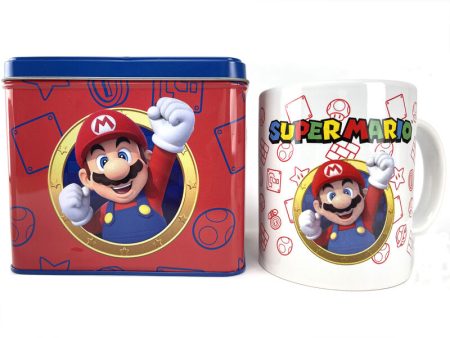 Hucha + Taza Mario Super Mario Bros Nintendo For Discount