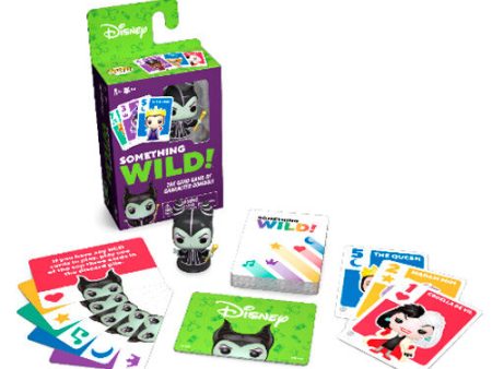 Juego Cartas Something Wild! Villanas Disney Aleman   Español   Italiano For Sale