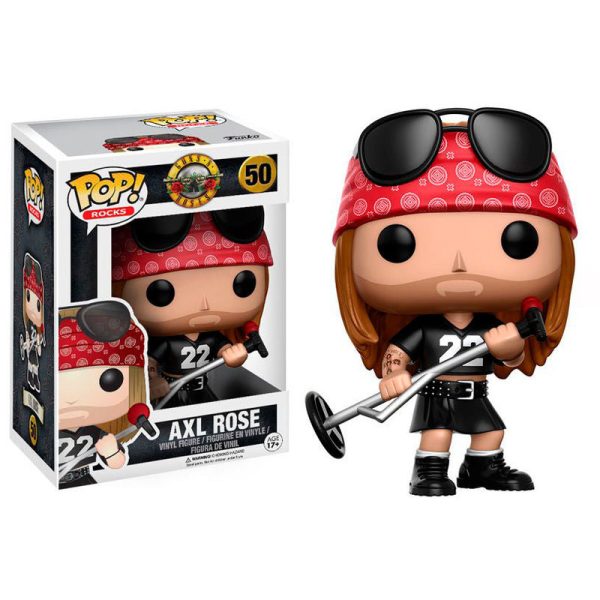 Figura Pop Rocks Guns Roses Axl Rose on Sale