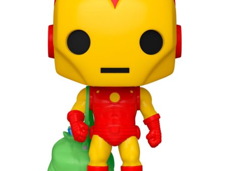 Figura Pop Marvel Holiday Iron Man Discount