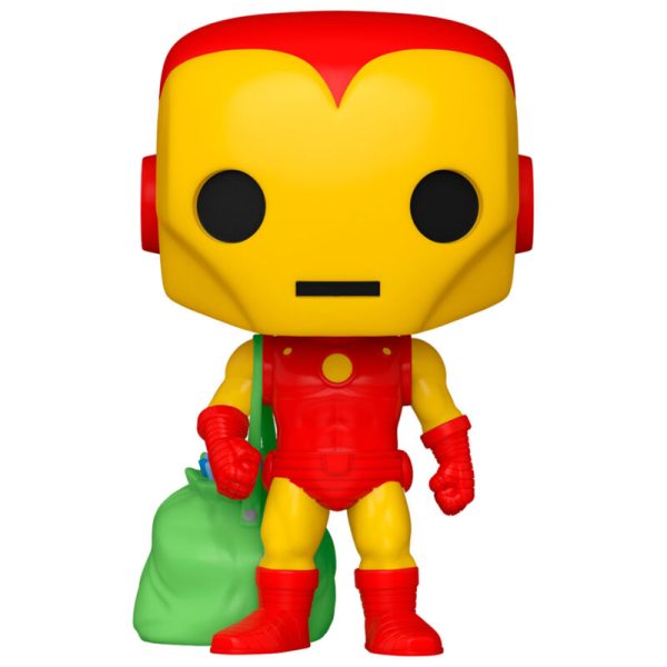 Figura Pop Marvel Holiday Iron Man Discount