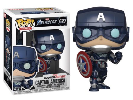 Figura Pop Marvel Avengers Game Captain America Stark Tech Suit Online