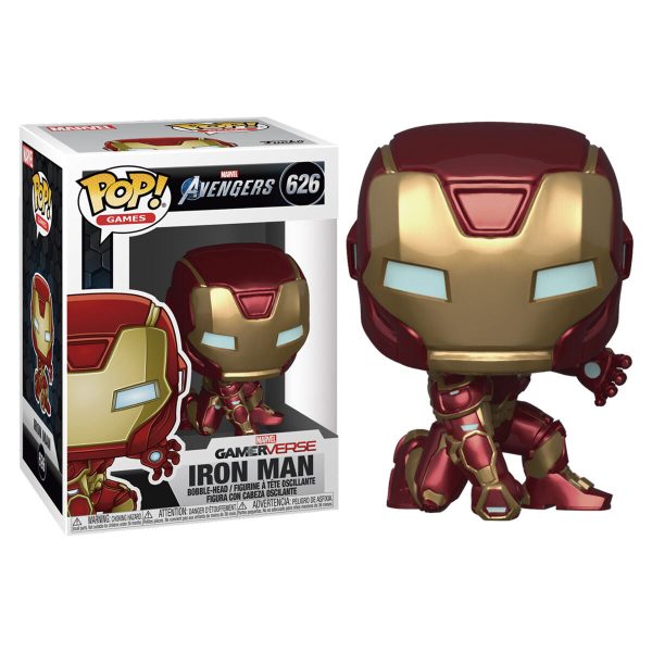 Figura Pop Marvel Avengers Game Iron Man Stark Tech Suit Online Sale