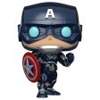 Figura Pop Marvel Avengers Game Captain America Stark Tech Suit Online