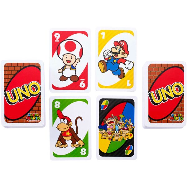 Juego Cartas Uno Super Mario Bros Online now