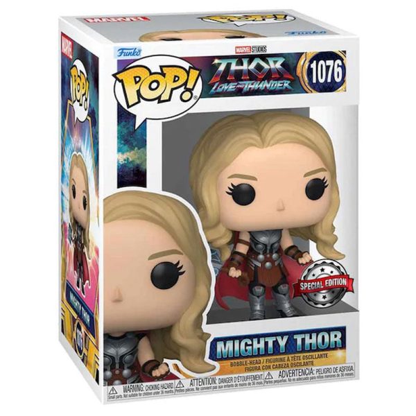 Figura Pop Marvel Thor Love And Thunder Mighty Thor Exclusive Online