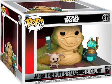 Figura Pop Star Wars 40Th Jabba The Hutt & Salacious B Crumb For Cheap