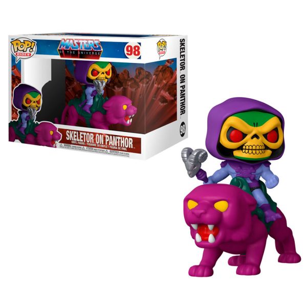 Figura Pop Masters Of The Universe Skeletor On Panthor Fashion