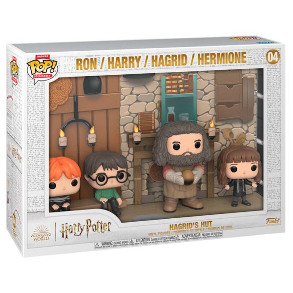 Figura Pop Moments Deluxe Harry Potter Hagrids Hut For Cheap