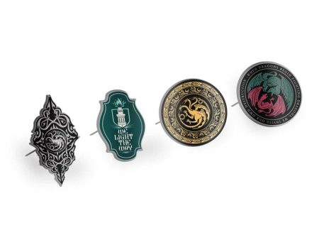 Set 4 pins de house of dragon SET4P003 For Discount