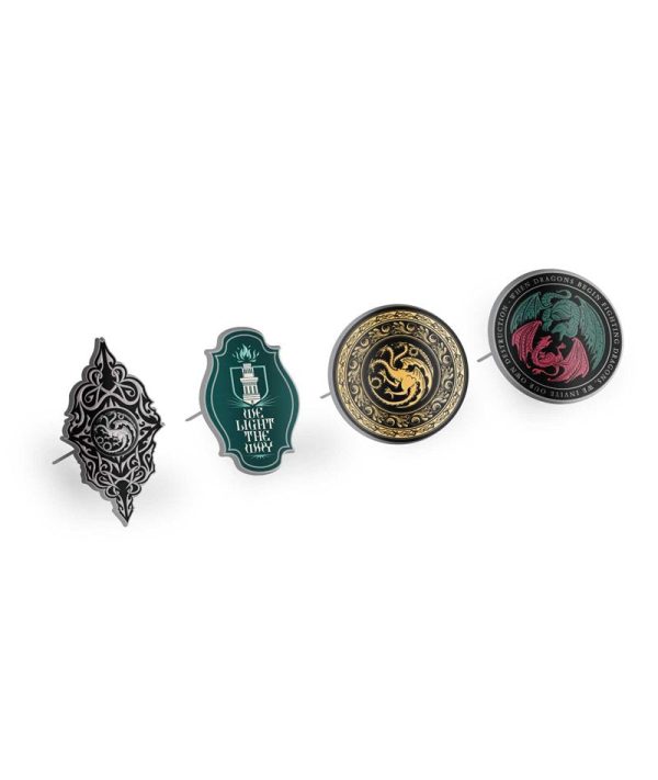 Set 4 pins de house of dragon SET4P003 For Discount