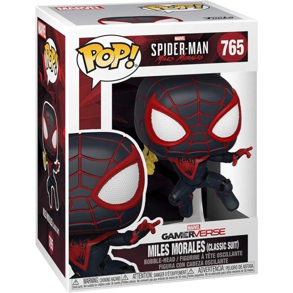 Figura Pop Spiderman Miles Morales - Miles Morales Classic Suit Cheap