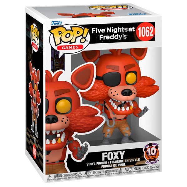 Figura Pop Five Nights At Freddys Foxy Fashion