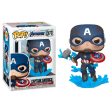 Figura Pop Marvel Avengers Endgame Captain America With Broken Shield & Mjolnir Hot on Sale