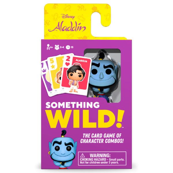 Juego Cartas Something Wild! Aladdin Disney Aleman   Español   Italiano Sale