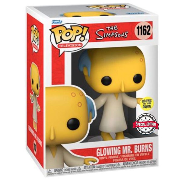 Figura Pop Simpsons Glowing Mr. Burns Exclusive Supply