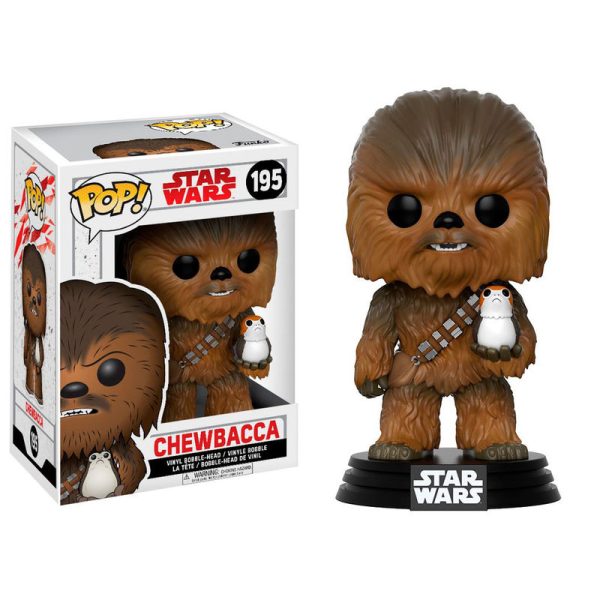 Figura Pop Star Wars Chewbacca With Porg For Discount