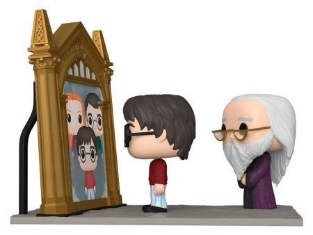 Figura Pop Moment Harry Potter - Harry Potter & Albus Dumbledore The Mirror Of Erised Exclusive Fashion