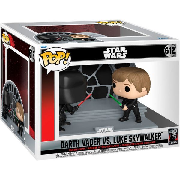 Figura Pop Star Wars 40Th Darth Vader Vs Luke Skywalker Discount