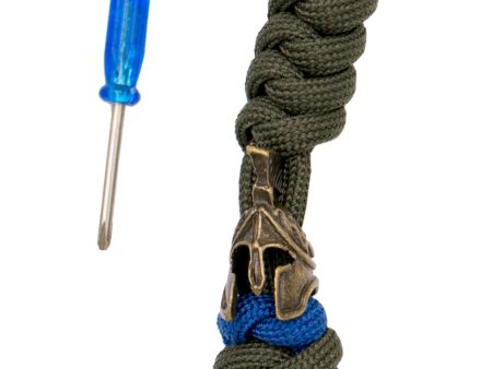 Llavero de paracord de Espartano E6036V on Sale