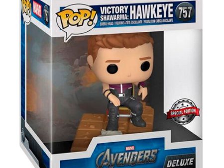 Figura Pop Marvel Avengers Hawkeye Victory Shawarma Exclusive Discount