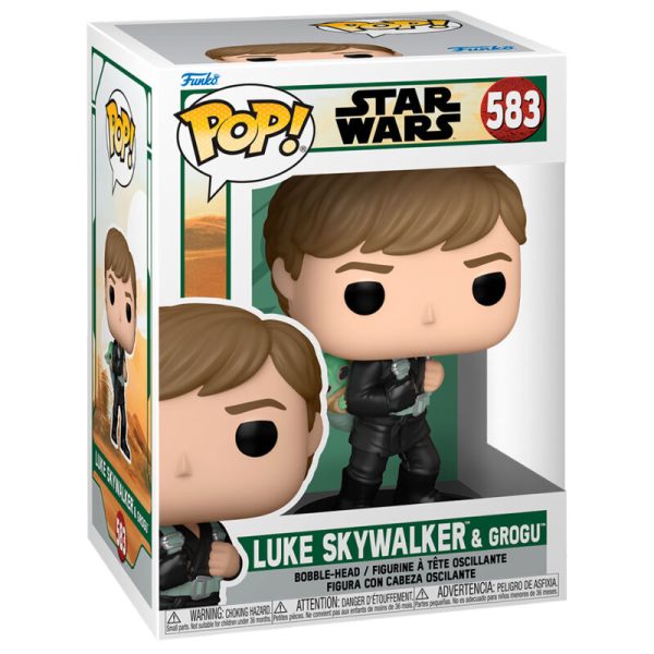 Figura Pop Star Wars El Libro De Boba Fett 2 Luke Skywalker & Grogu Online Sale