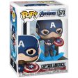 Figura Pop Marvel Avengers Endgame Captain America With Broken Shield & Mjolnir Hot on Sale