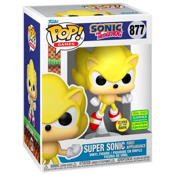 Figura Pop Sonic The Hedgehog Super Sonic Exclusive Cheap