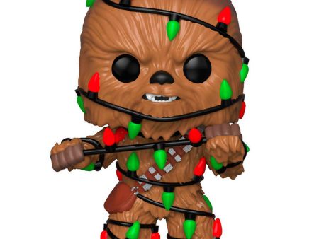 Figura Pop Star Wars Holiday Chewie With Lights Sale