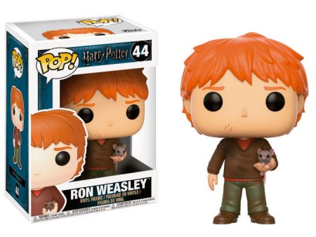 Figura Pop Harry Potter Ron Weasley With Scabbers Hot on Sale