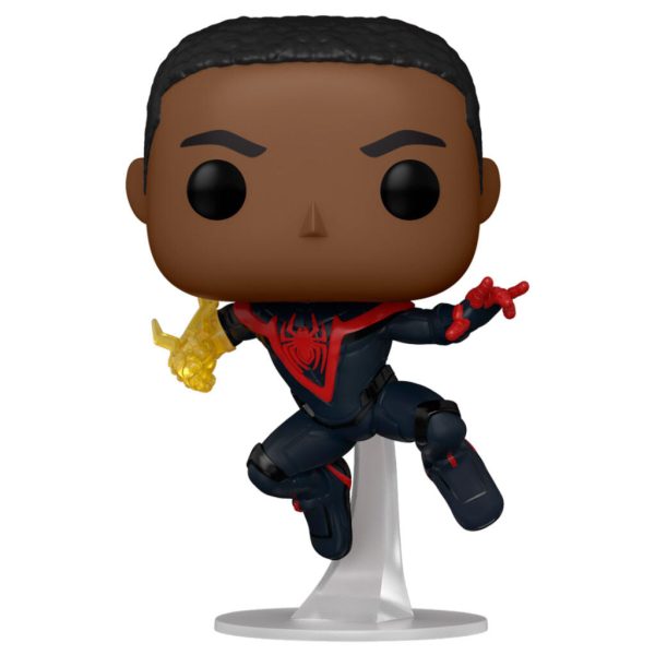 Figura Pop Spiderman Miles Morales Classic Suit Chase Supply