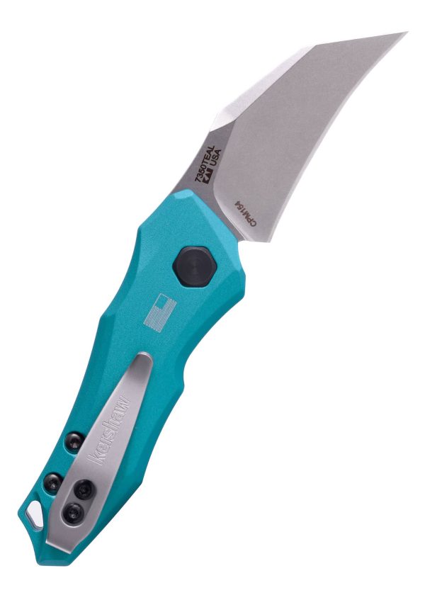 Navaja de bolsillo Kershaw Launch 10, navaja automática KW-7350TEAL Online