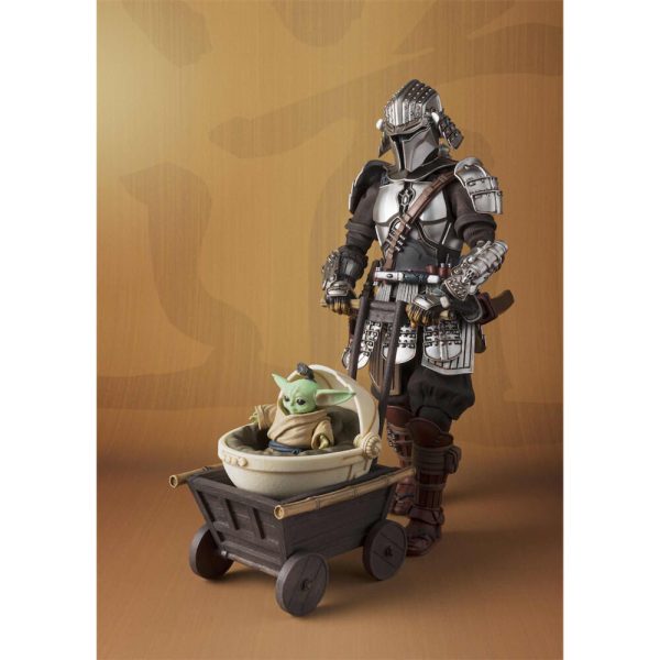 Figura Ronin Mandalorian Beskar Armor & Grogu Star Wars 18Cm Sale