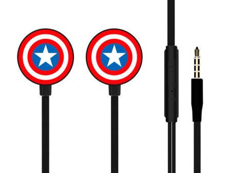 Auriculares Capitan America Marvel Cheap